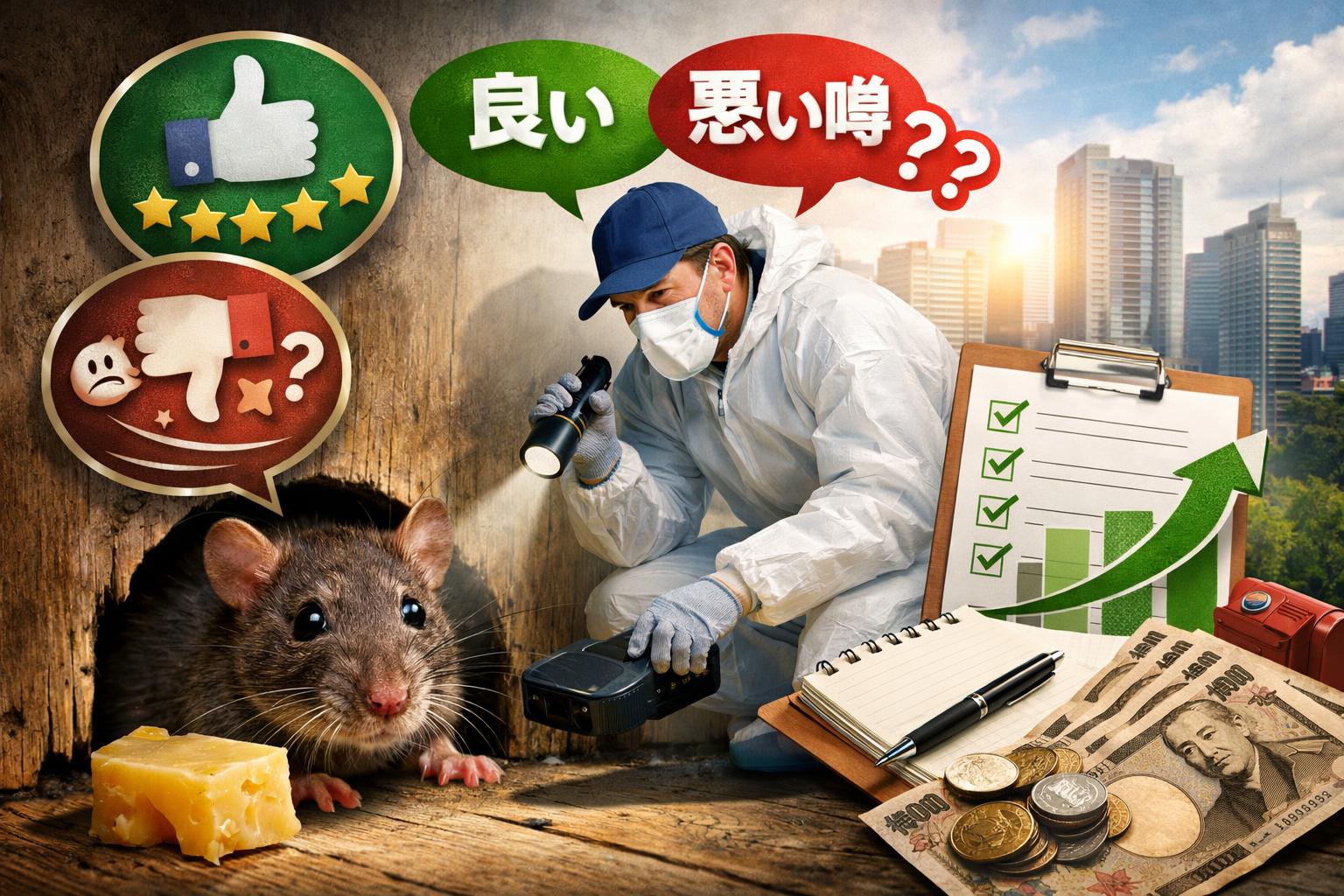 【徹底調査】ROY株式会社のネズミ駆除の口コミ・評判！料金や効果は？悪い噂も検証