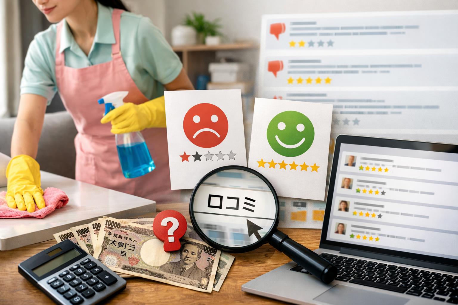 【悪い評判も？】メリーメイドサービスの家事代行を使った口コミ・評判を徹底調査！料金や注意点も解説