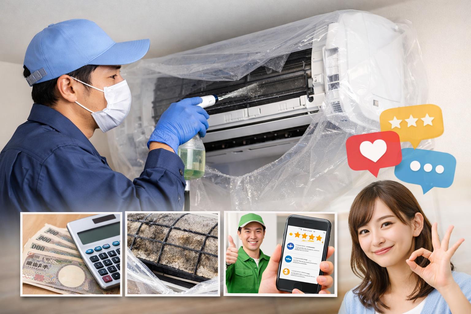 【悪い評判も公開】ベアーズのエアコンクリーニングの口コミ・評判を徹底調査！申し込む前に読むべき本音