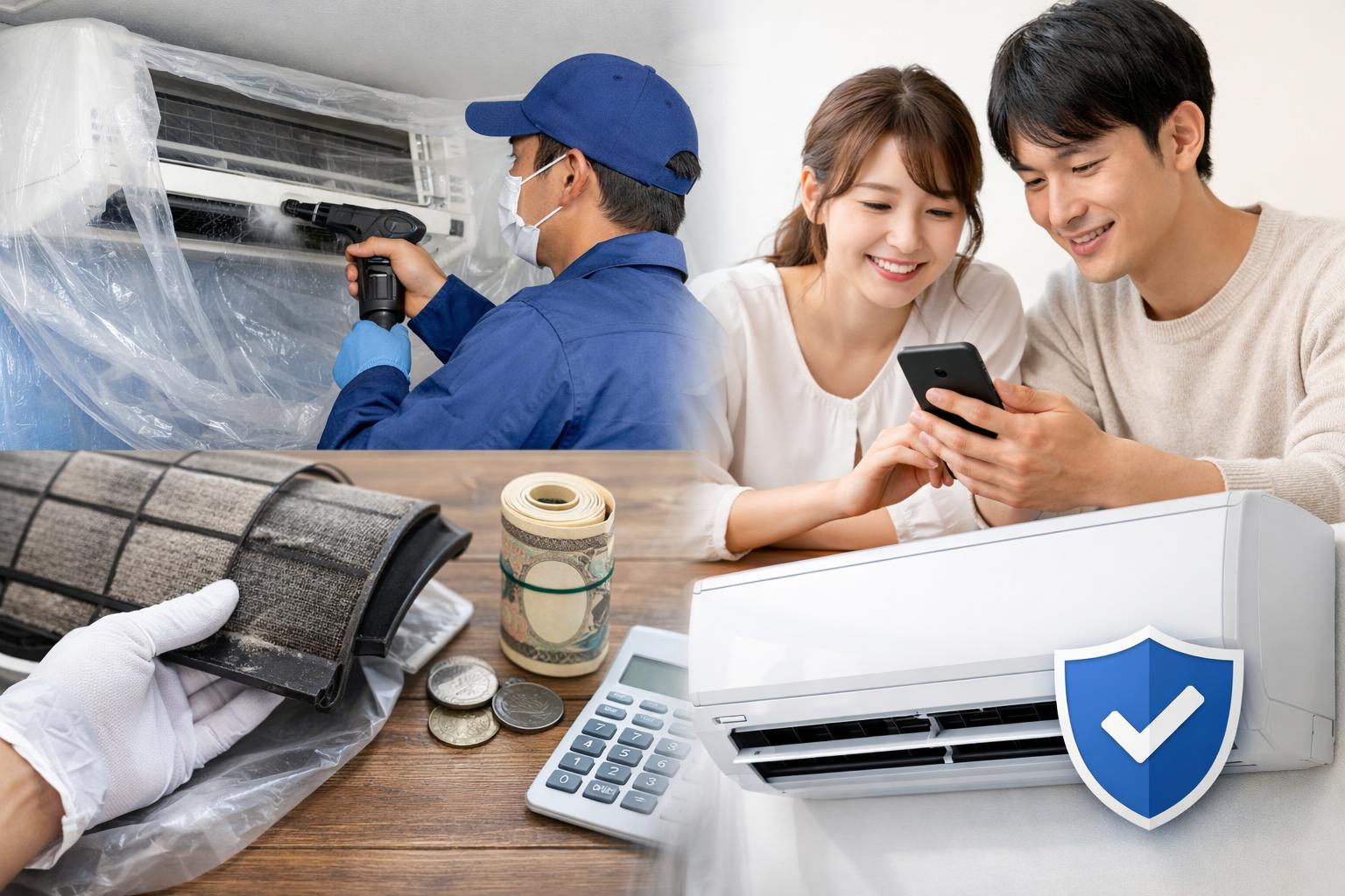 イオンのカジタクエアコンクリーニングは本当におすすめ？利用者の本音口コミと評判を大公開