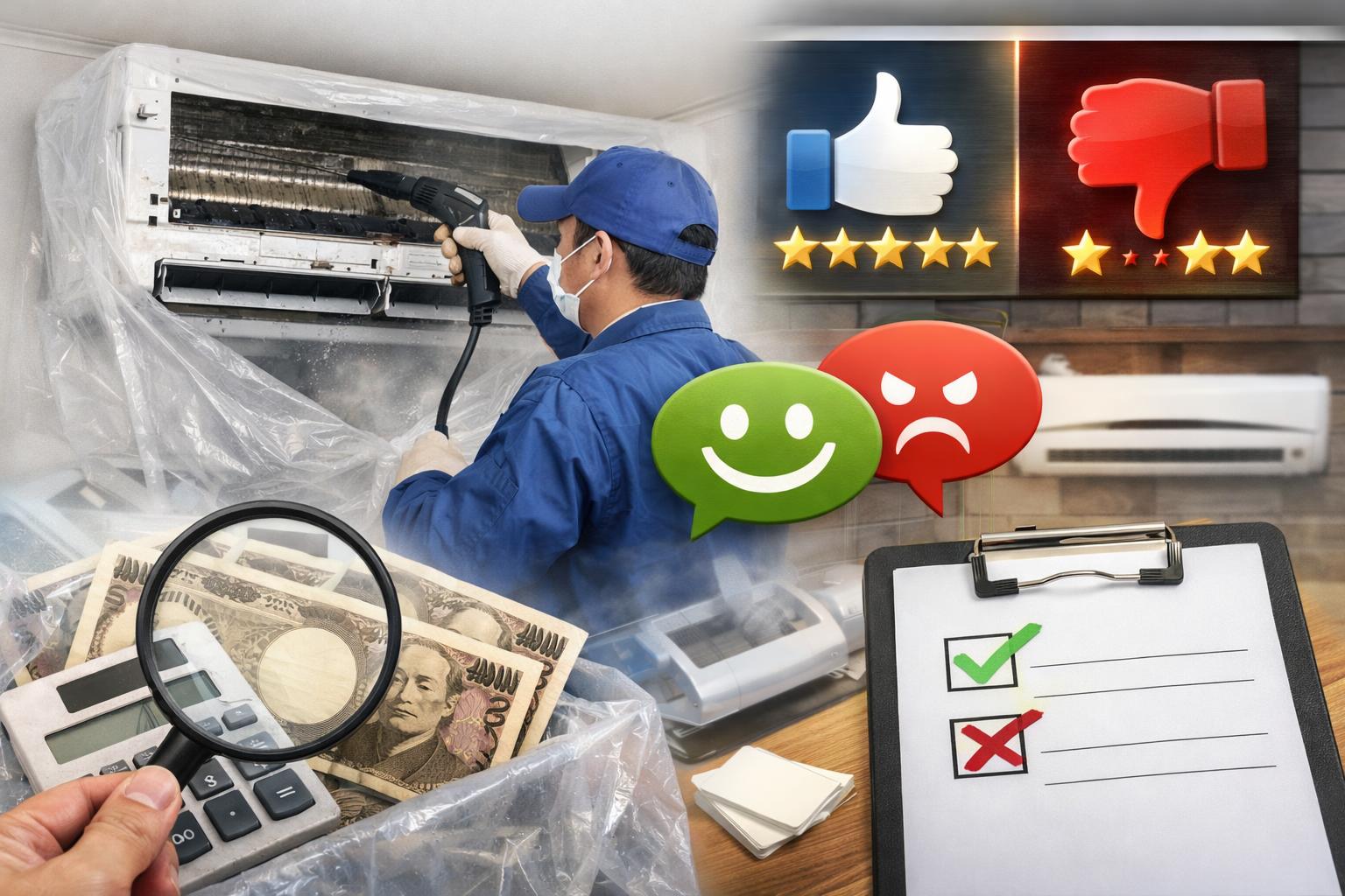 予約前に必読！アールクリーニングのエアコンクリーニングの口コミ・評判まとめ