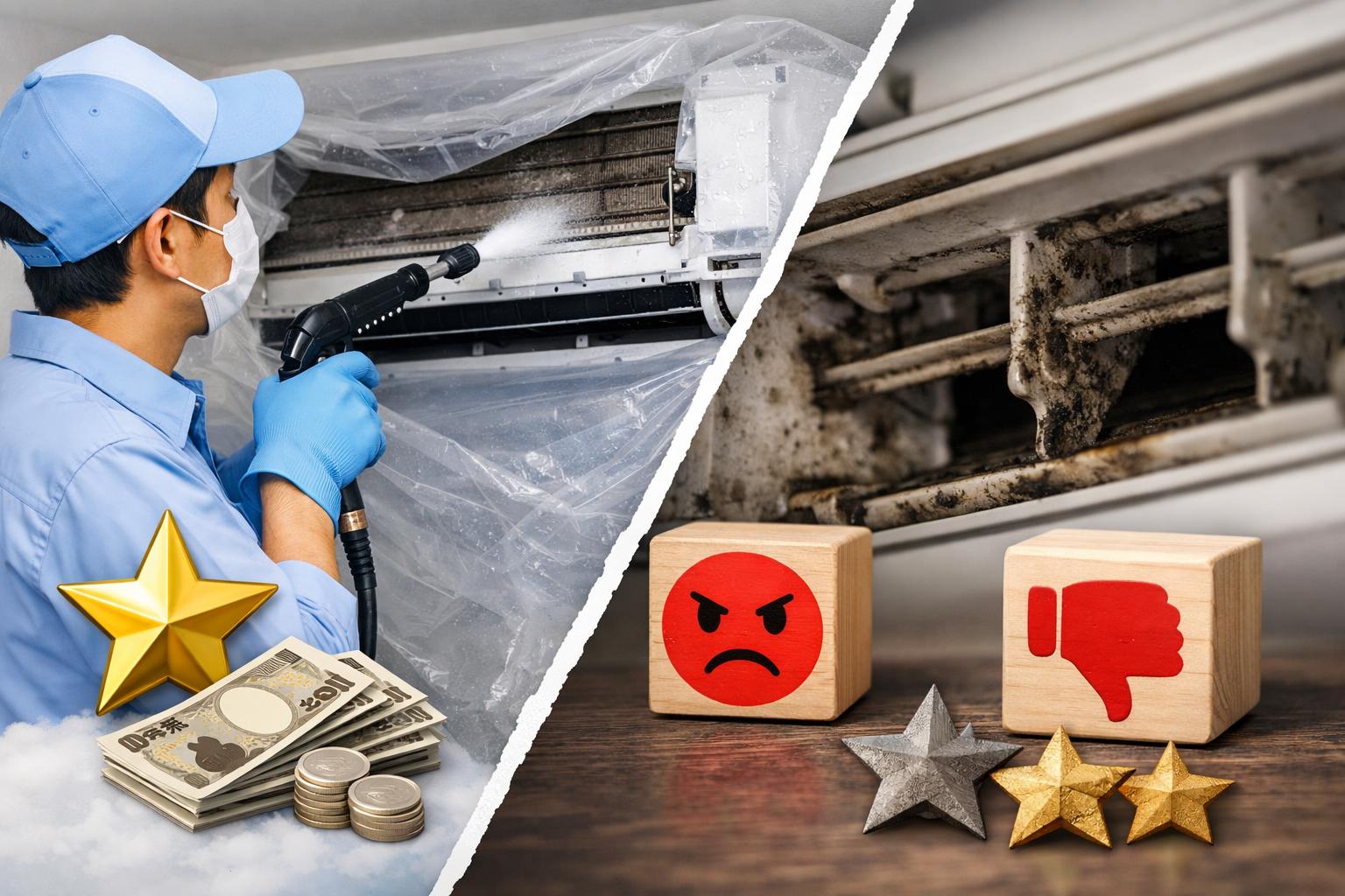 ハートクリーニングのエアコン口コミは嘘？良い評判・悪い評判を忖度なしで暴露します