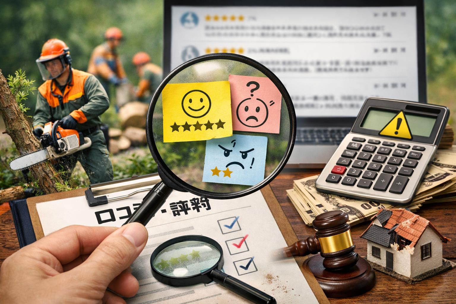 【最新】伐採110番の口コミ・評判を分析｜本当に信頼できる業者か？トラブルは無いか？徹底解説します！