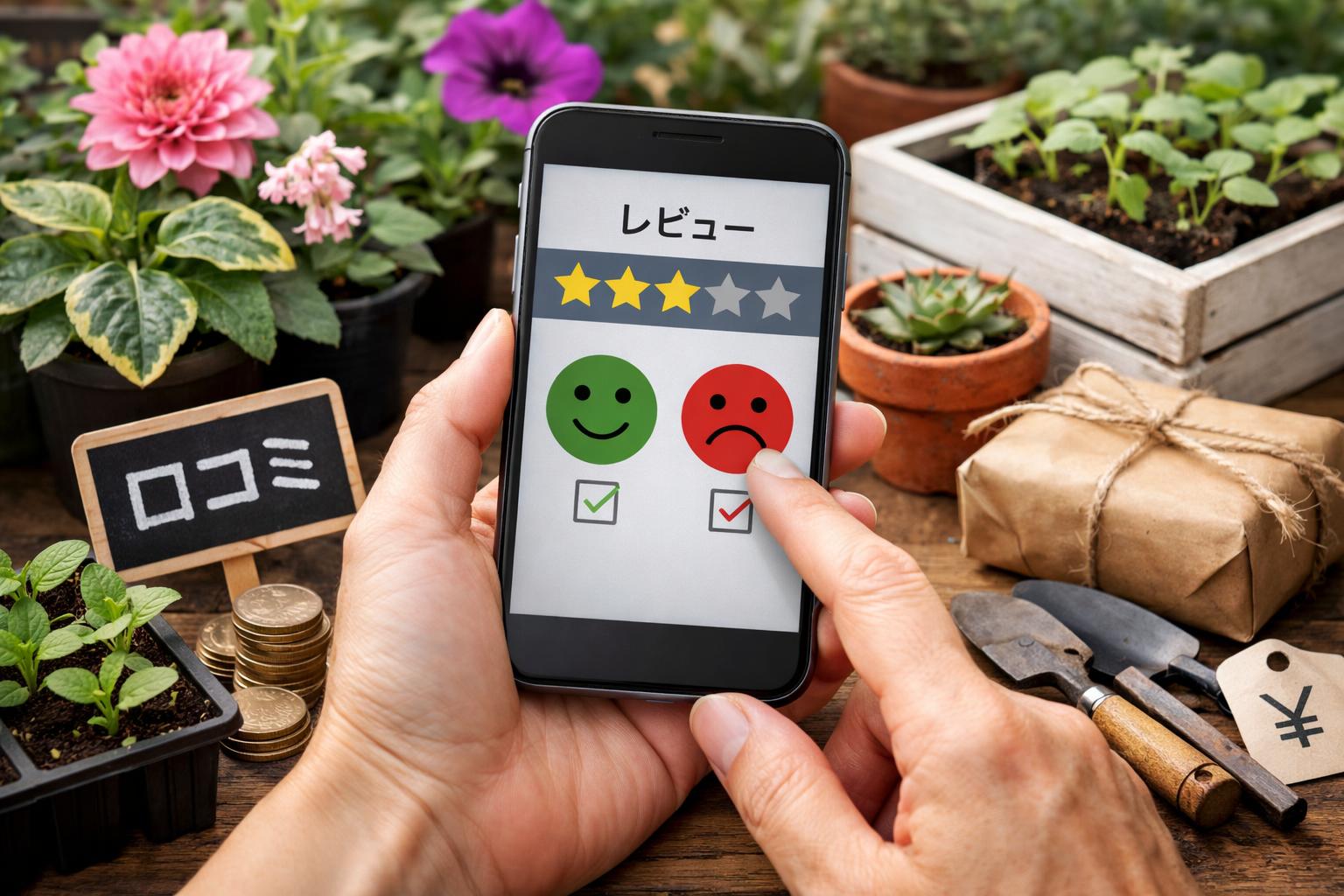 後悔する前に見て！きしかん園芸のリアルな口コミと評判｜良い点・悪い点をレビュー