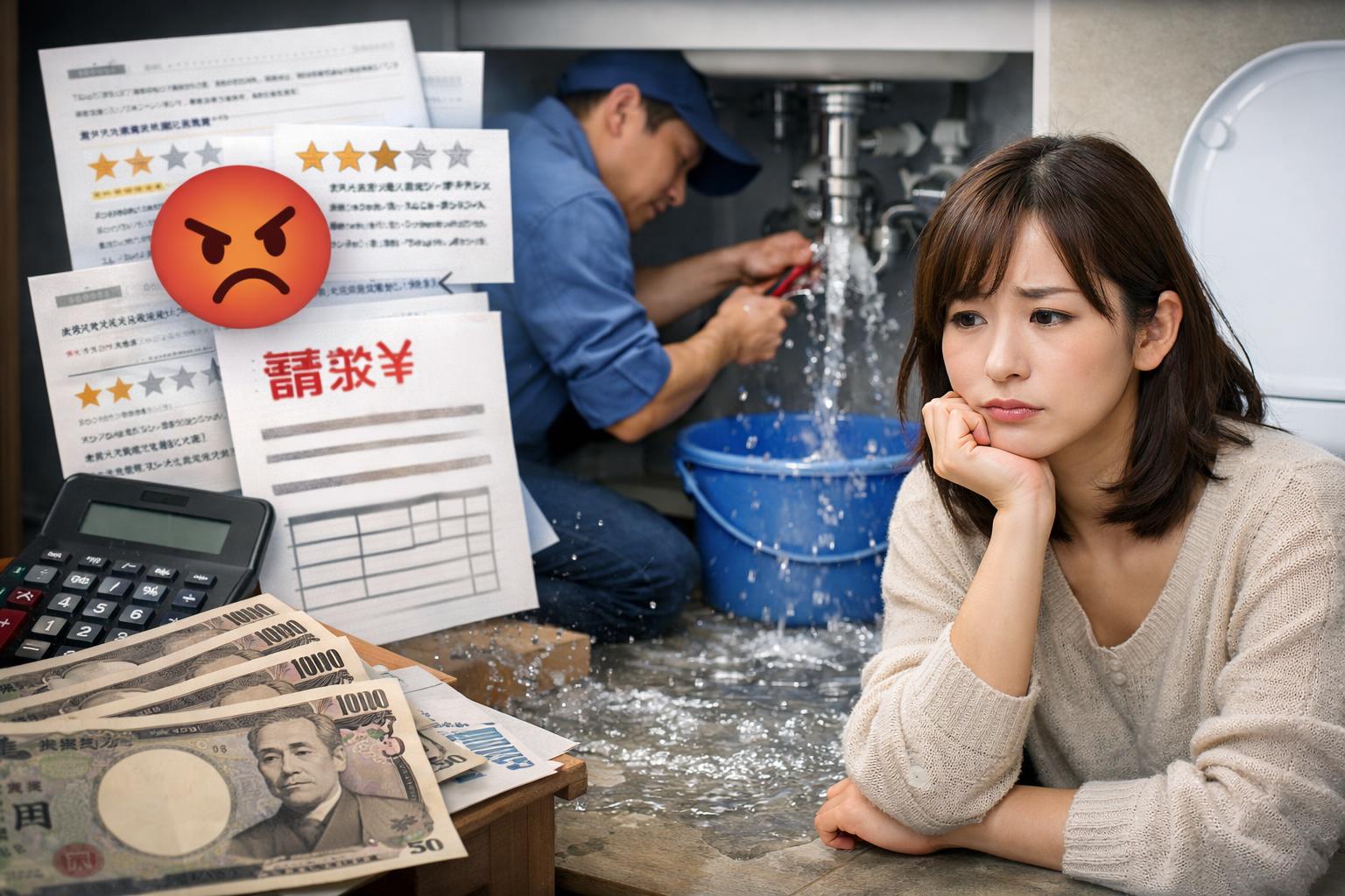 後悔する前に見て！水110番の悪い口コミと評判の真相を暴露｜本当に信頼できる業者か解説