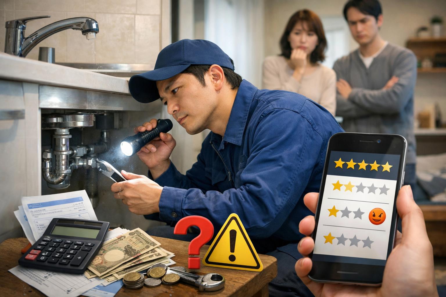 【徹底調査】街角水道工事相談所の口コミ・評判は本当？料金や注意点まで解説