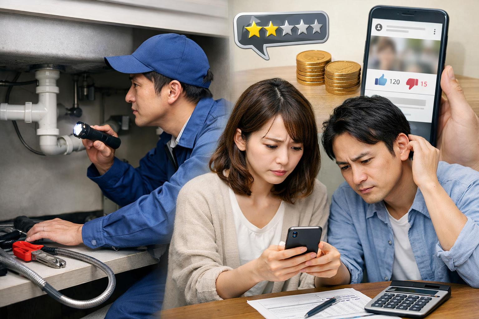 依頼前に必読！たうん水道修理センターの口コミ・評判｜知らないと損する料金と注意点