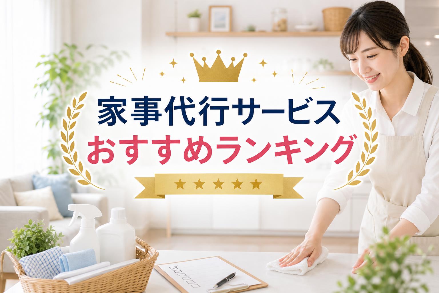 家事代行サービスおすすめランキング
