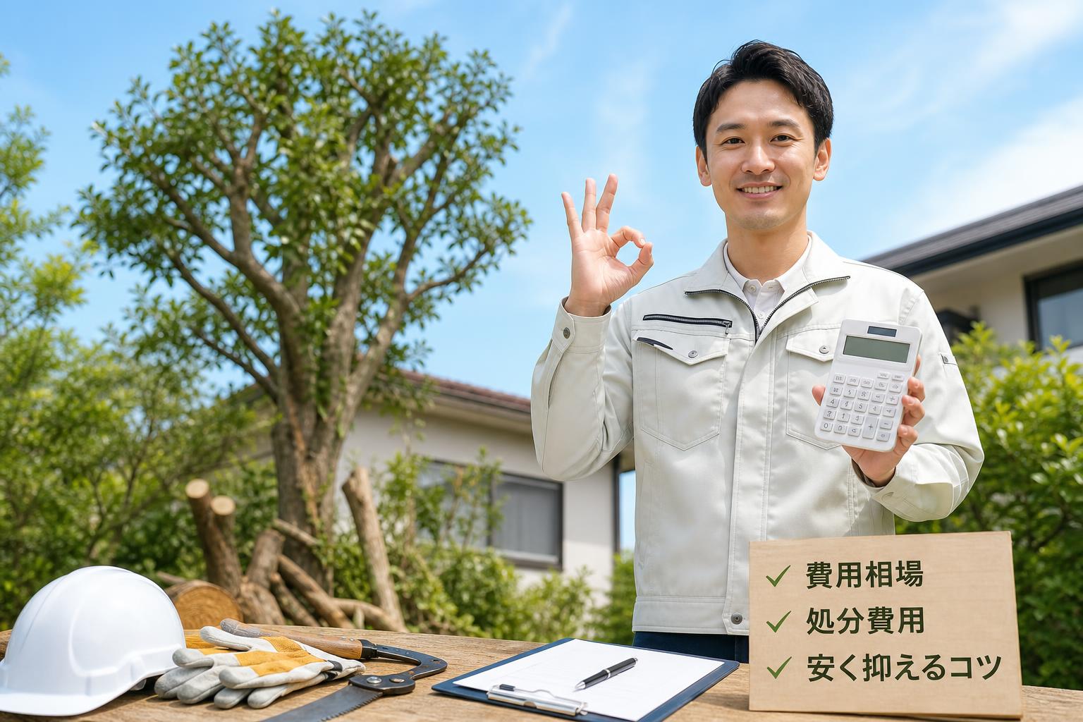 伐採業者の費用相場と料金を安く抑えるコツ